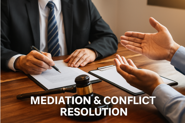 Mediation, Arbitration, and Legal Conflict Resolution